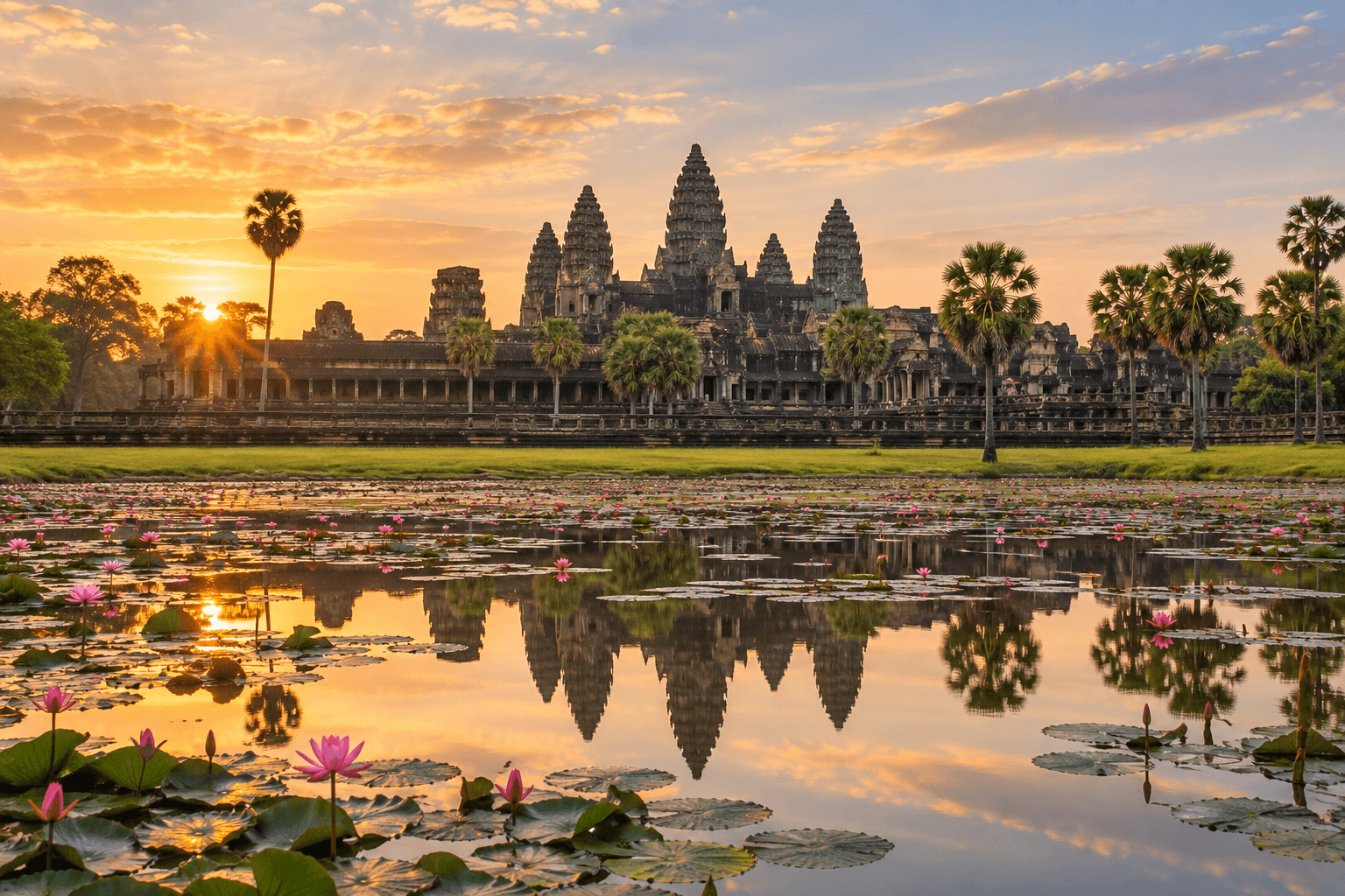 Cambodia travel destination landscape